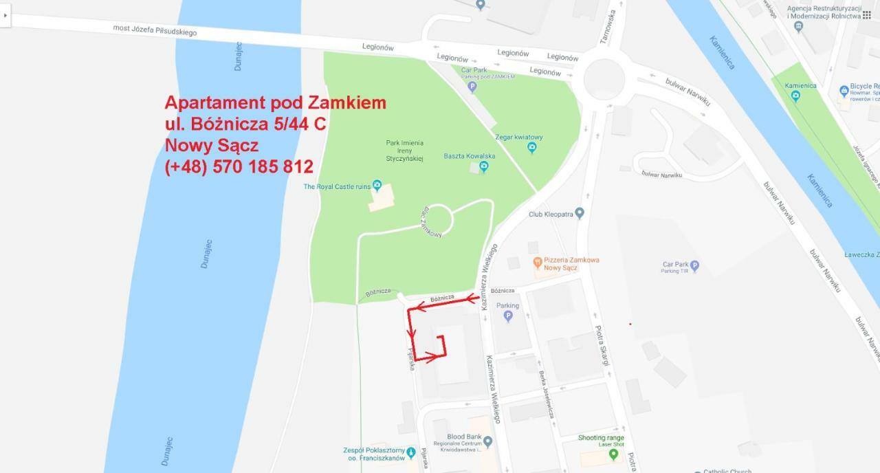 Apartament Pod Zamkiem Nowy Sącz Exterior foto